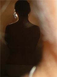 woman with back pain